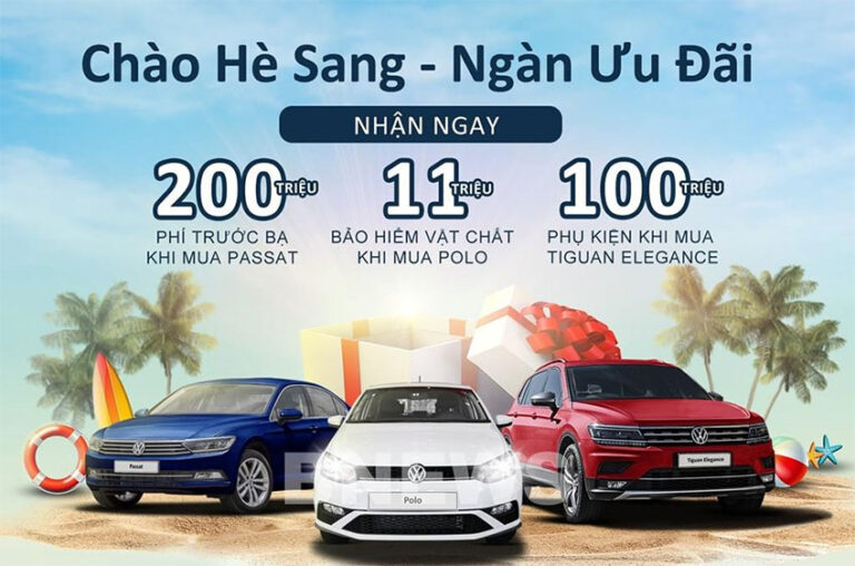 Volkswagen Việt Nam ưu đãi Hè đến 200 triệu đồng và ra mắt dòng dầu chính hãng hoàn toàn mới